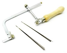 Jewelers Saw Kit Saw Frame and 2Dz Swiss Saw Blades #2 - #2/0 Jewelry Making Set