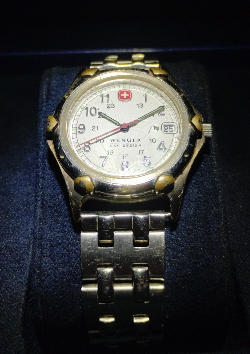 Wenger Swiss Army Mens Watch - Brand New Swiss Battery | eBay