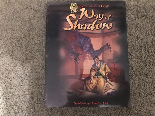 AEG: Legend of the Five Rings - Way of the Shadow NM Fantasy Flight TSR D&D D20 - Picture 1 of 2