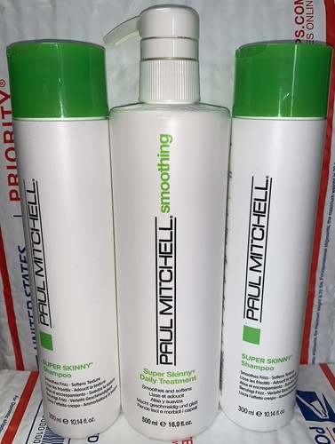 (2) Paul Mitchell Super Skinny Shampoo 