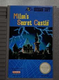 Milon&rsquo;s Secret Castle Authentic Nintendo NES Great condition game cartridge Only