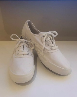 ladies white keds