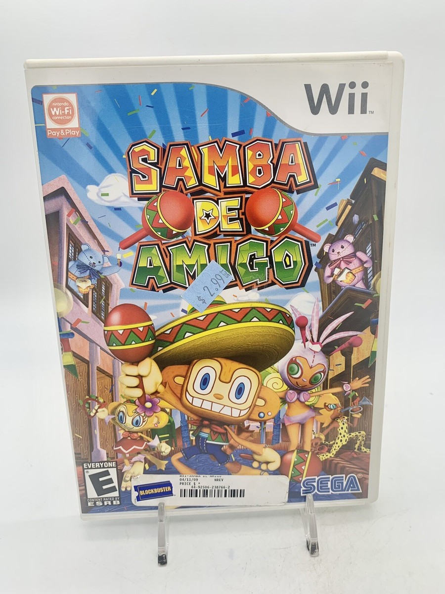任天堂　Wii Samba de Amigo / Nintendo Wii / Complete W. Manual