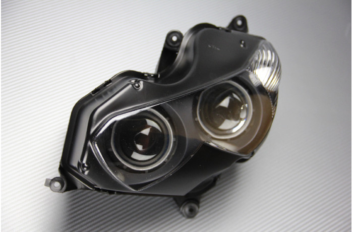 Phare avant gauche ZZR 1400 pour réparer l'optique cassé de votre moto