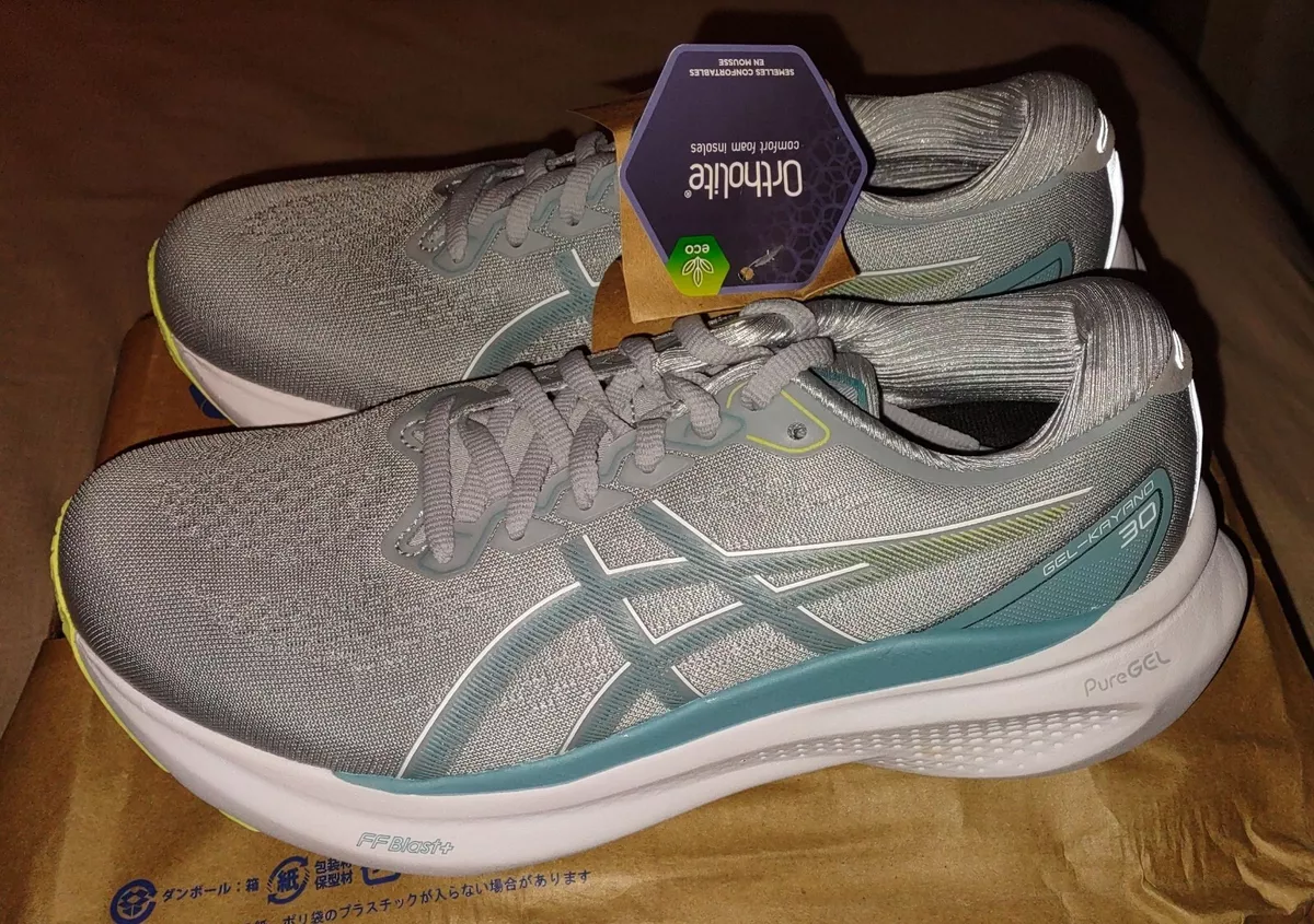 Grey and blue clearance asics