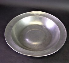 -  antikes Zinn -  grosse Sch&uuml;ssel ( Nr.2 )  - 40,5 cm