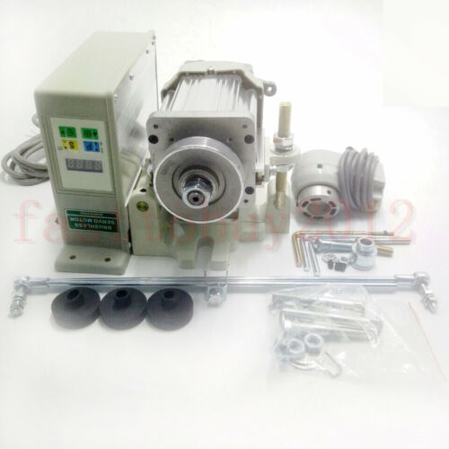 1500W 1000W 750W 650W 550W Sew Servo Motor + Needle Positionr For Sewing Machine - Picture 2 of 22