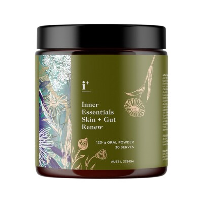 New Edible Beauty Australia Inner Essentials Skin + Gut Renew 120g