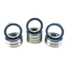 TRB RC 15x21x4mm Precision Ball Bearings ABEC 3 Rubber Sealed BLU (10)