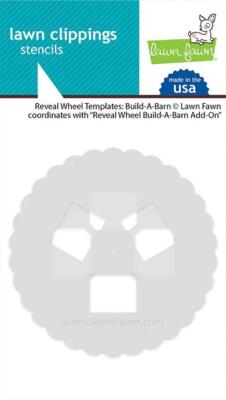 Lawn Fawn, lawn cuts/ Stanzschablone, reveal wheel templates: build-a-barn