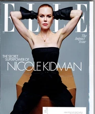 ELLE Magazine April 2024 Nicole Kidman SECRET SUPERPOWER