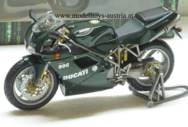 Ducati 996 2003 MATRIX RELOADED dunkelgr n metallik 1 12