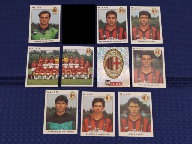 1991-92 MILAN Calciatori Panini 1992 SCEGLI *** figurina con velina ***