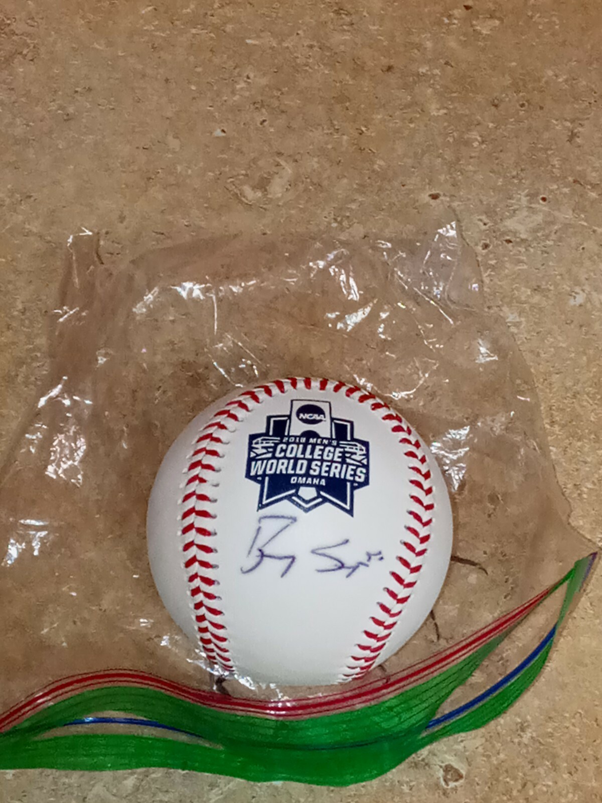 Brady Singer Florida Gators Signed Official 2018 College World Series