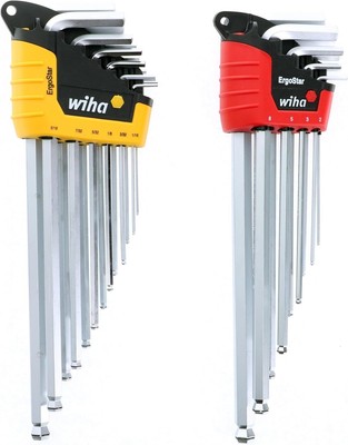 Comprehensive 22-Piece Ball End Hex L-Key Set - Metric and Inch Sizes Included