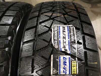 NEW 2 TWO BRIDGESTONE BLIZZAK DM-V2 016-185 285/60R18 SNOW 116R