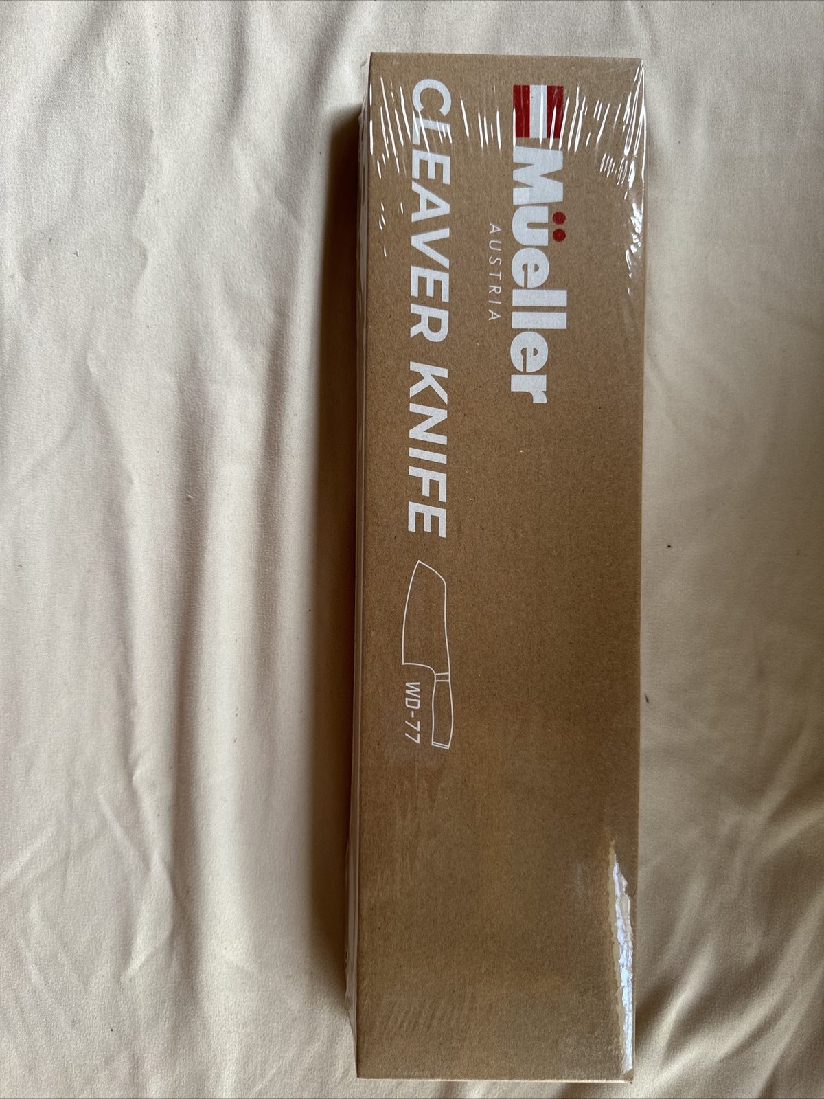 Mueller 7inch Cleaver Knife, Vegetable Meat Chinese Chef’s Knife