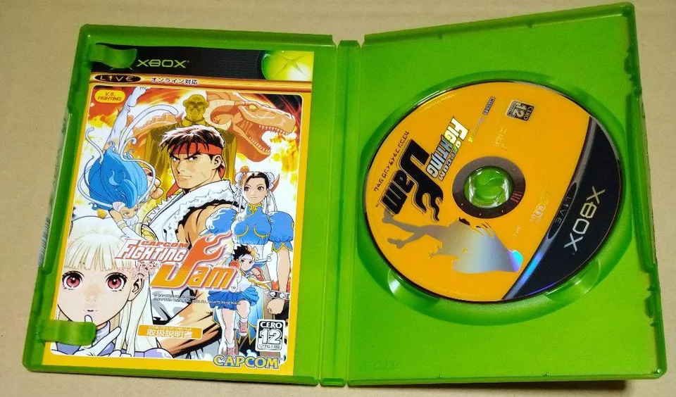 Capcom Fighting Jam Microsoft Xbox CAPCOM Fighting Game A9B-00001 w/Case JP 66 - Image 3 of 4