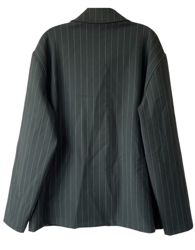KITH men's pinstripe Jacket Blazer button down Size x-large | eBay