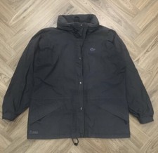 Lowe Alpine Grey Waterproof Full Zip Hiking Coat Unisex L/xl
