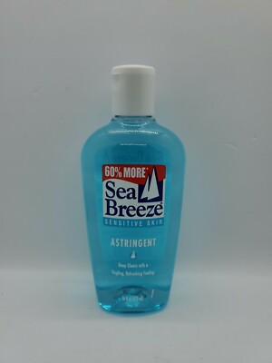 Sea Breeze Actives Sensitive Skin Astringent 10oz + 60%More = 16oz