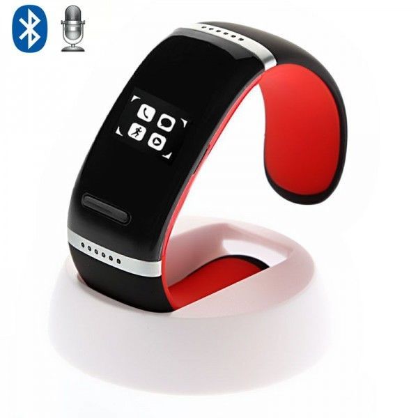 Bracelet Connecté LED Bluetooth - Montre Sportive, Podomètre - Couleur Changeante - Neuf