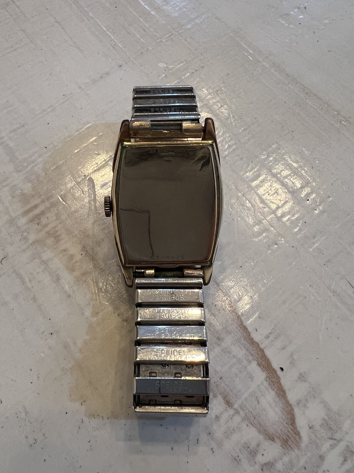 Mens Bulova Excellency Watch 10k Gold Filled L1 Does Not Work. Needs
