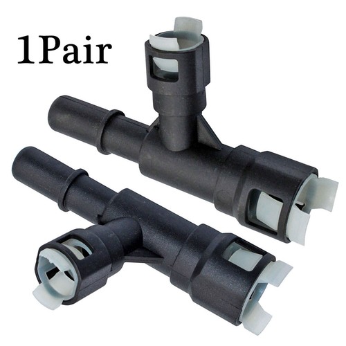 2Pcs Heater Hose Connectors Fit For Cadillac Chevrolet Tahoe Cadillac