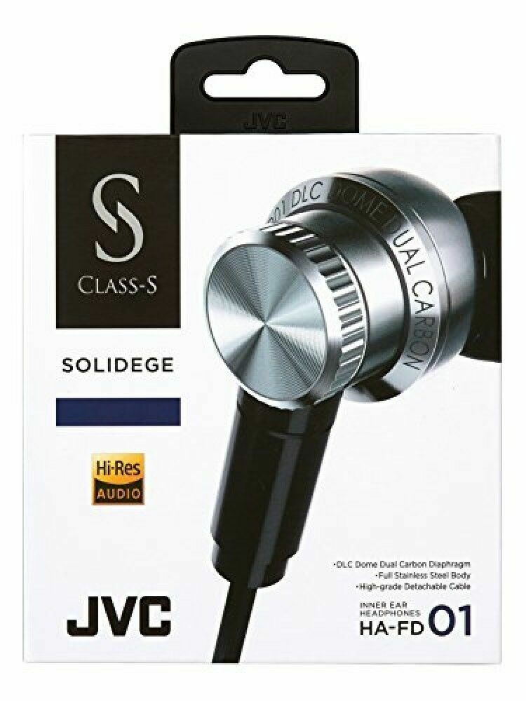 【Hi-Res】CLASS-S JVC HA-FD01 SOLIDEGE 2017 NEW JVC HA-FD01 canal type earphone CLASS-S SOLIDEGE from