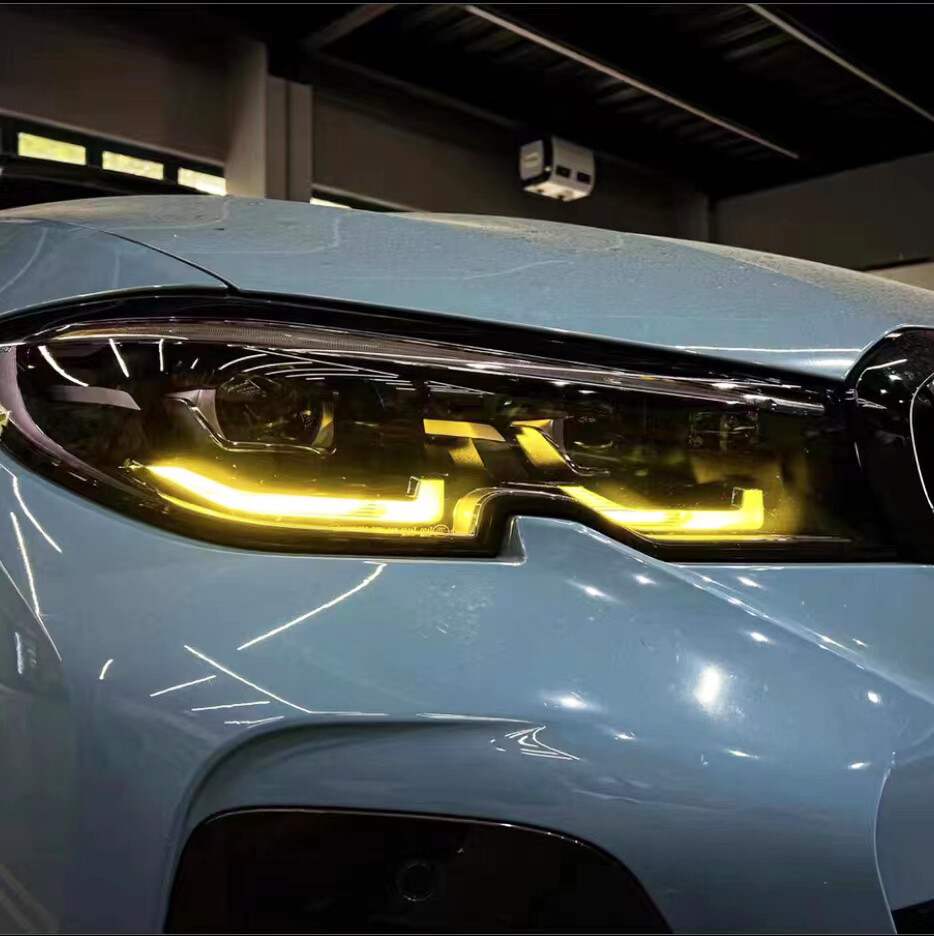 Yellow LED Boards For 2019-21 BMW G20 330i M340i Headlight DRL Turn ...