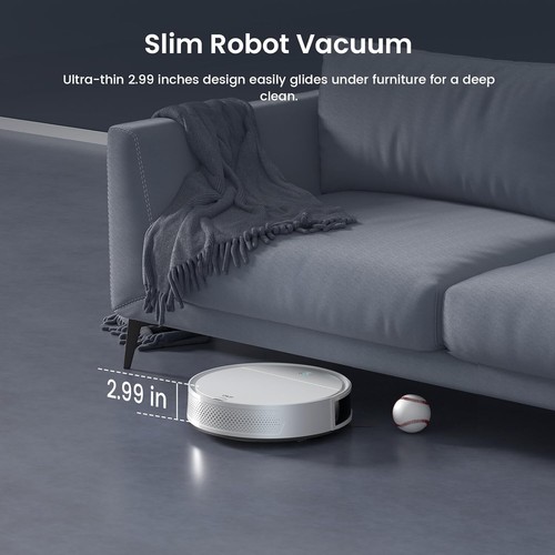 OKP Robot Aspirapolvere con Mop WiFi/App/Alexa K5 Pro Automatic Recharge - Foto 3 di 14