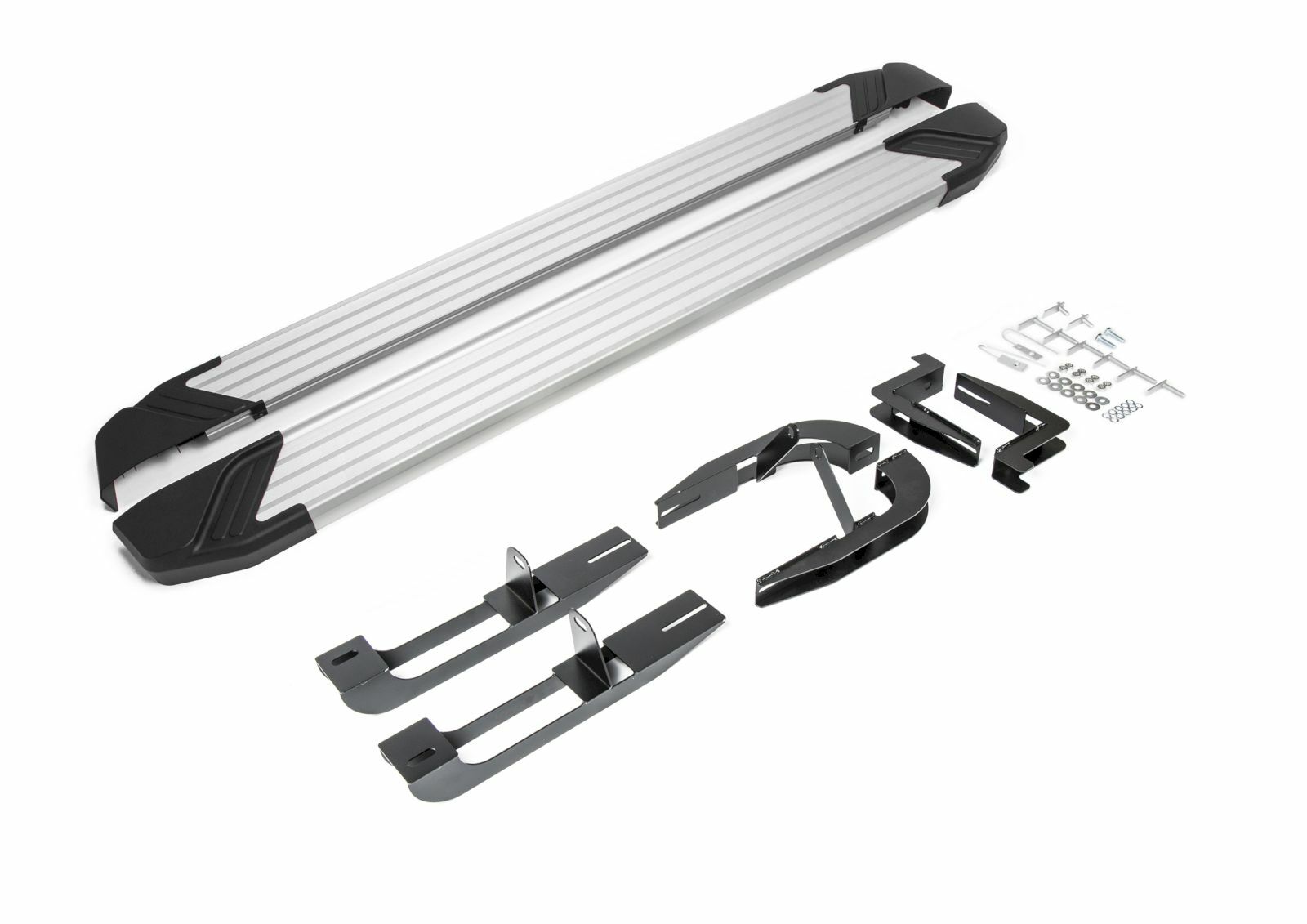 Marche pieds RIVAL Aluminium résout la hauteur d'accès du Hyundai Santa Fe 2006-2012 sans percer
