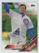 2016 Topps Update First Pitch Craig Sager Chicago Cubs #FP-9