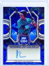 2023 Panini Elite Extra Edition FELNIN CELESTEN Hidden Gems AUTO Autograph RC