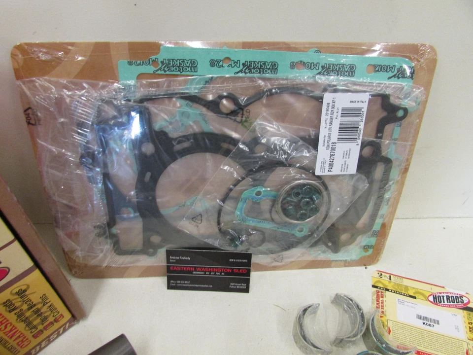 POLARIS RZR 900 XP BOTTOM END REBUILD CRANKSHAFT, GASKETS, BEARINGS 2013-2014 - Imagem 4 de 4