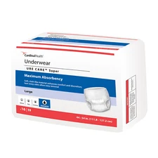Cardinal Health, Underwear, Sure Care™ Super, Small/Medium, 34" - 46"