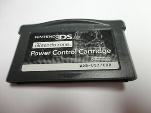 Nintendo Zone Power Control Cartridge Wdb Usz Eur Ds Lite Gameboy Gba Rare Ebay