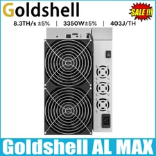 Goldshell AL MAX Crypto Miner Powerful 8.3Th/s 3350W Power for ALPH Coins Aleph
