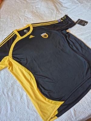 AEK Athen Trikot Gr.XXL Adidas Libero11 Fußball Shirt Griechenland Teamline 2011