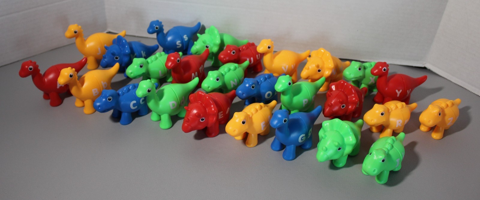 ABC Alphabet Matching Baby Dinosaur Set Of 26 Animal Educational Learning Toys