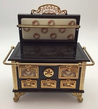 Vintage lata 90. Reutter skala 1:12 Domek dla lalek Klasyczny piec Rosenband