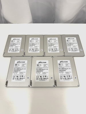 7 Micron SATA SSD 256GB MTFDDAK256MAZ