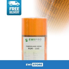 Orange Rendering Render Fibreglass Mesh 165g/m² Heavy Duty Crack Repair