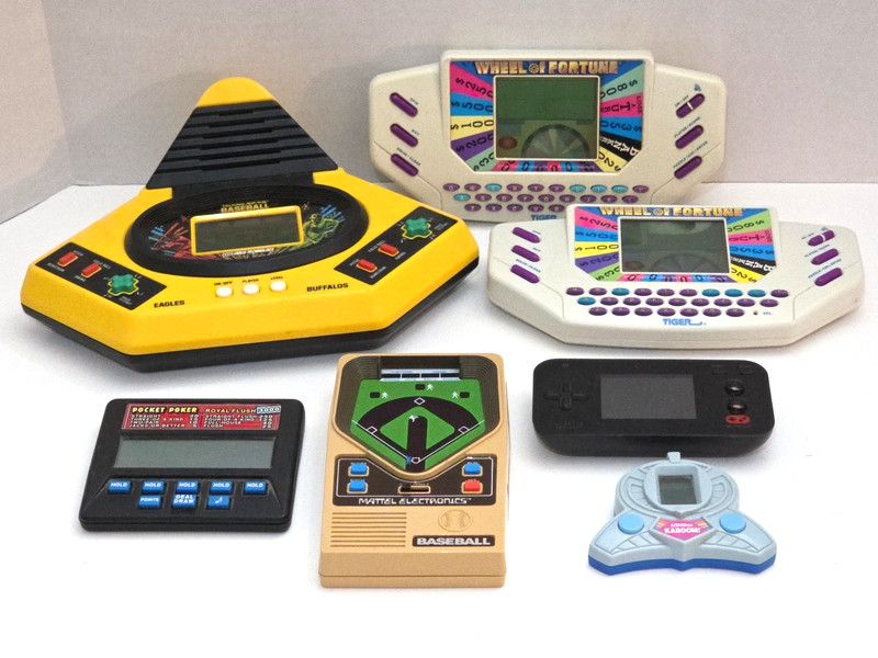 Handheld Game Console Lot Tested Working Retro Electronic Games Bundle