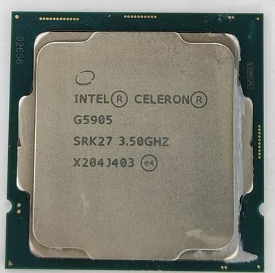 Intel SRK27 Celeron G5905 3,5GHz LGA1200 Sockel 1200 CPU Prozessor