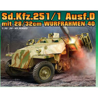 SD.KFZ.251 D With 28/32 Cm Kit 1:35 Dragon Kit Mezzi Militari -D- Neues Modell