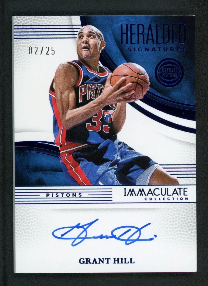 Grant Hill Basketball Autographed Sports Trading Cards