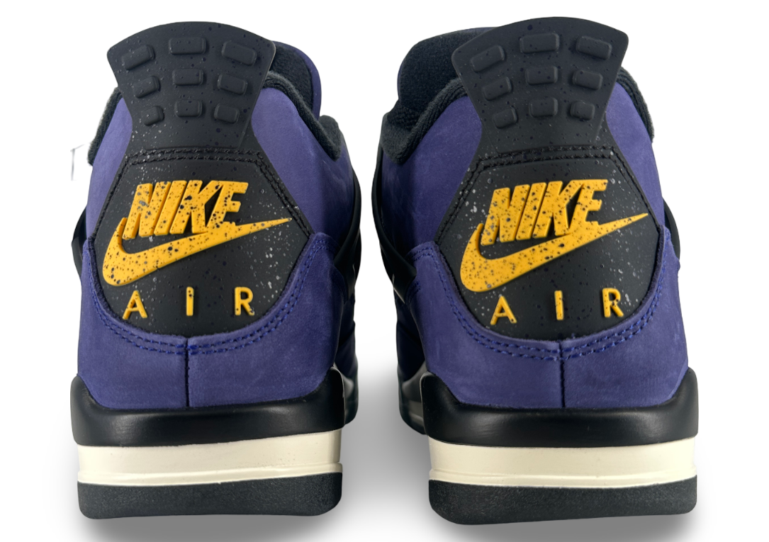 Size 7 - Air Jordan 4 Retro Lakers for sale online | eBay