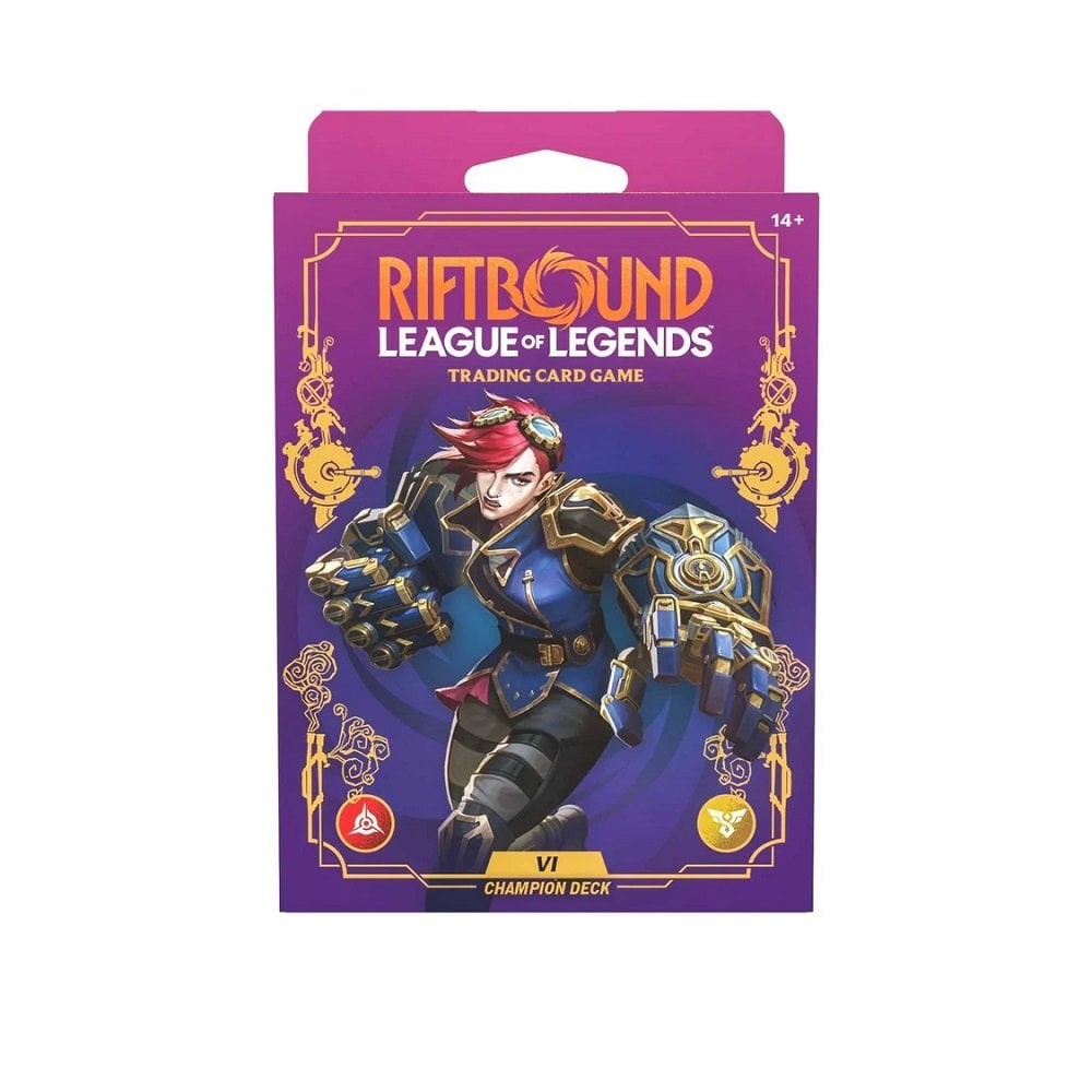 Riftbound: League of Legends Trading Card Game Unleashed: Vi Champion Deck