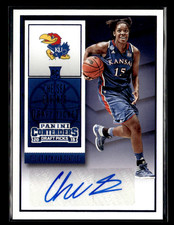 Chelsea Gardner 2015 Contenders Draft Picks College Ticket Blue Foil Auto